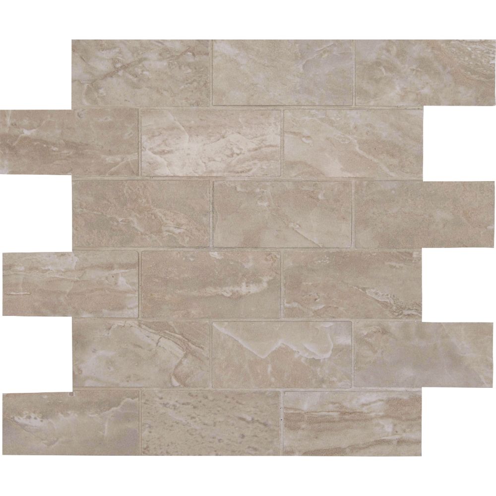 Pietra Pearl 2X4 Polished Mosaic 