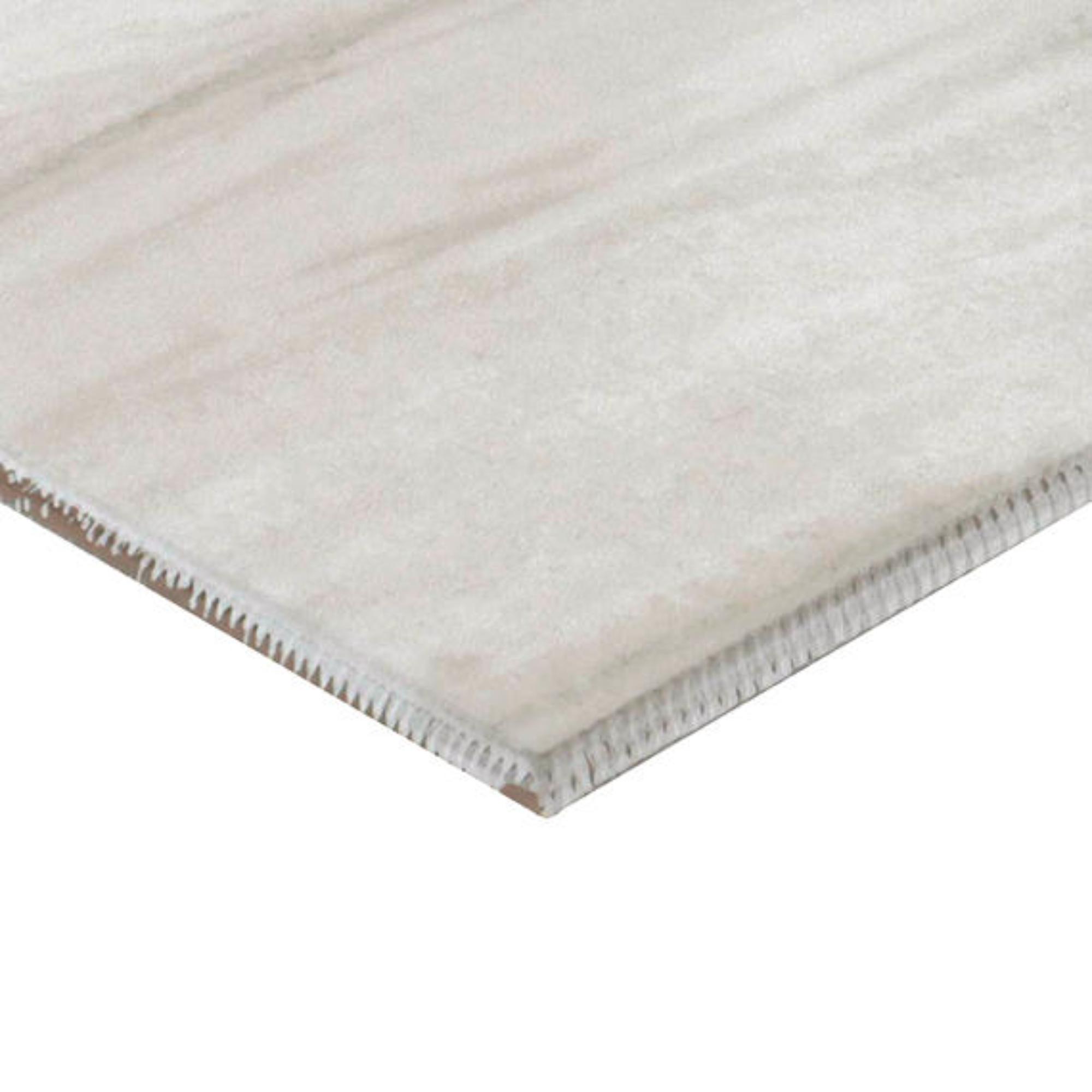 Platinum Calacatta Sky 3X12 Matte Porcelain Bullnose Tile