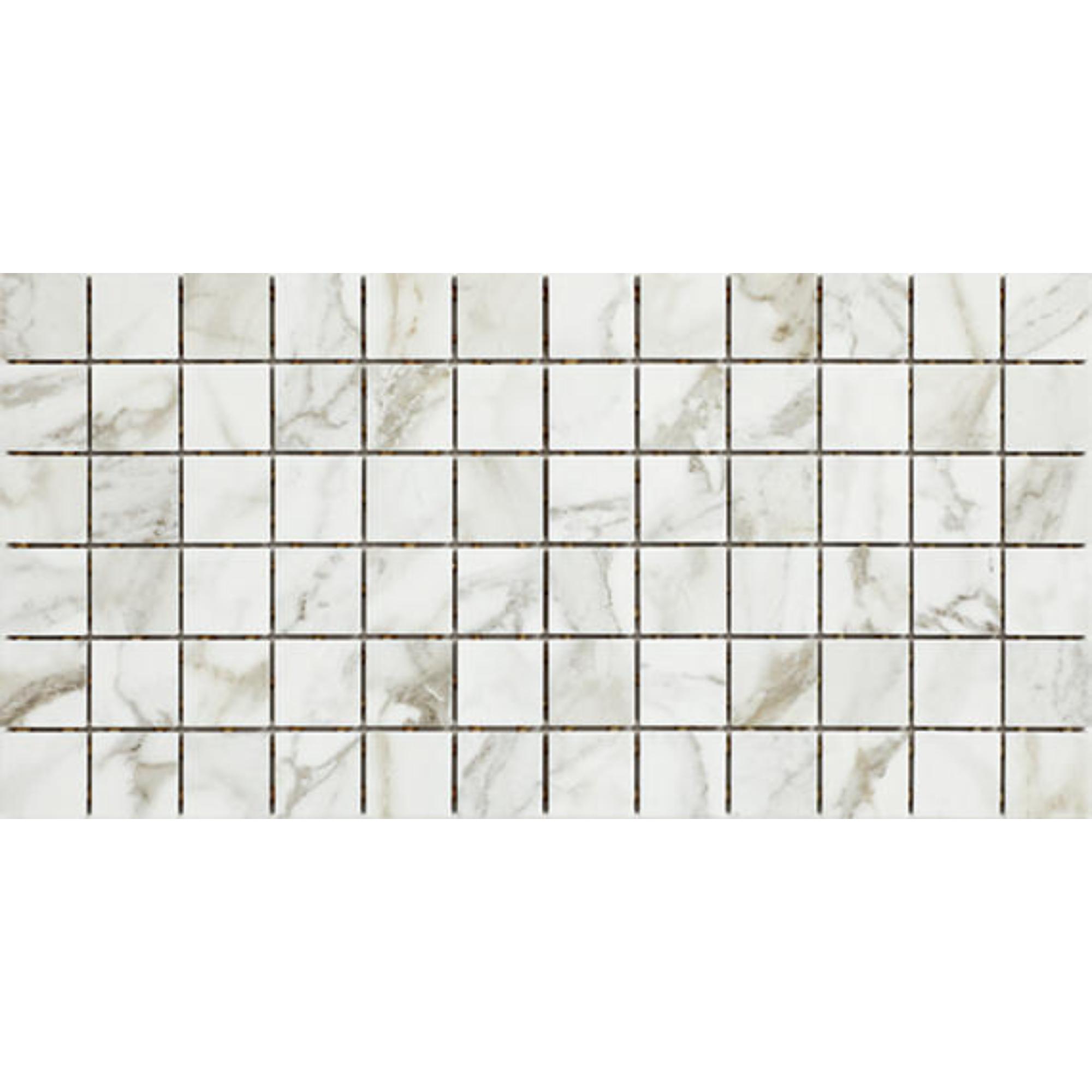 Platinum Magnolia 2X2 Straight Joint Matte Porcelain Mosaic Tile