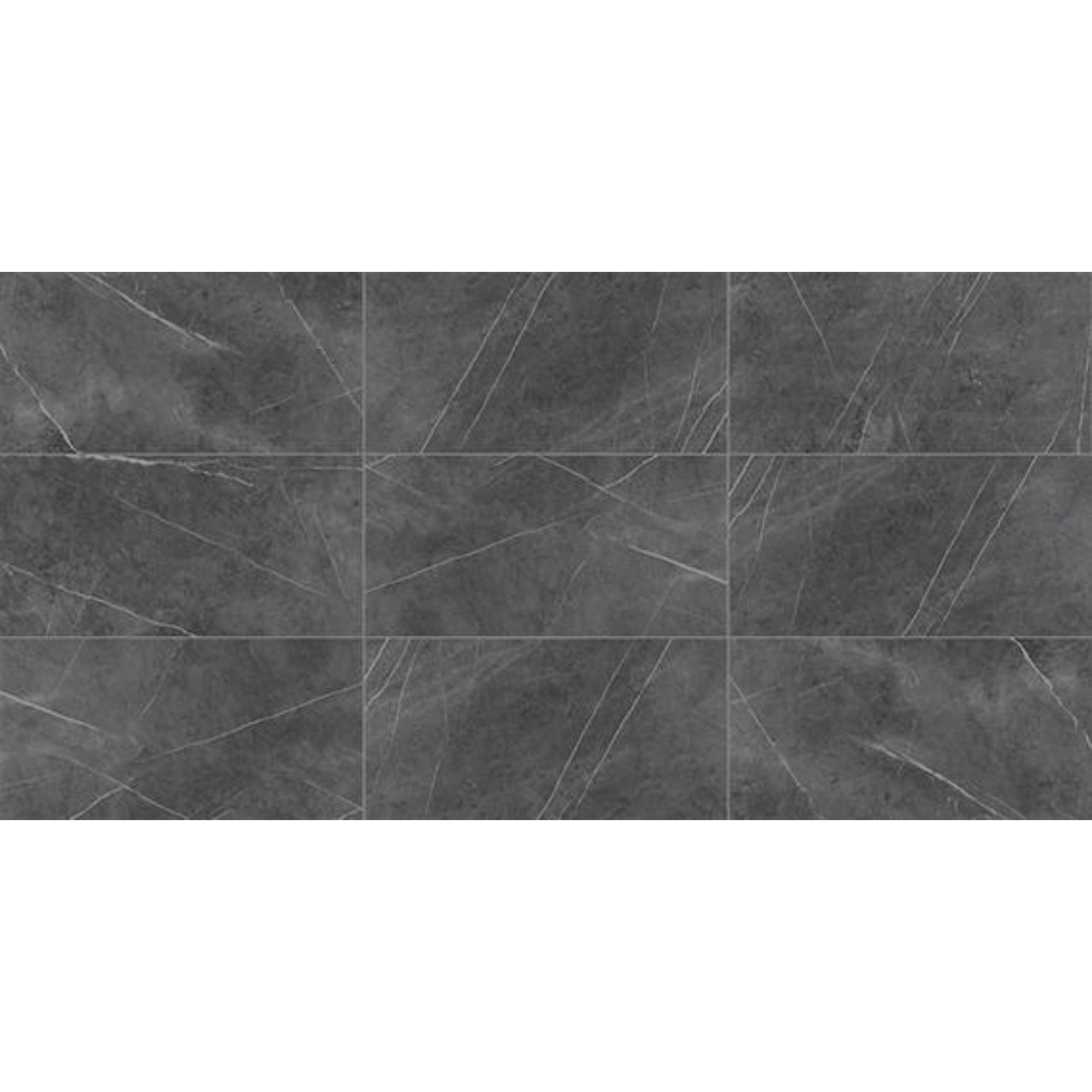 Platinum Smoke 3X15 Matte Porcelain Bullnose Tile