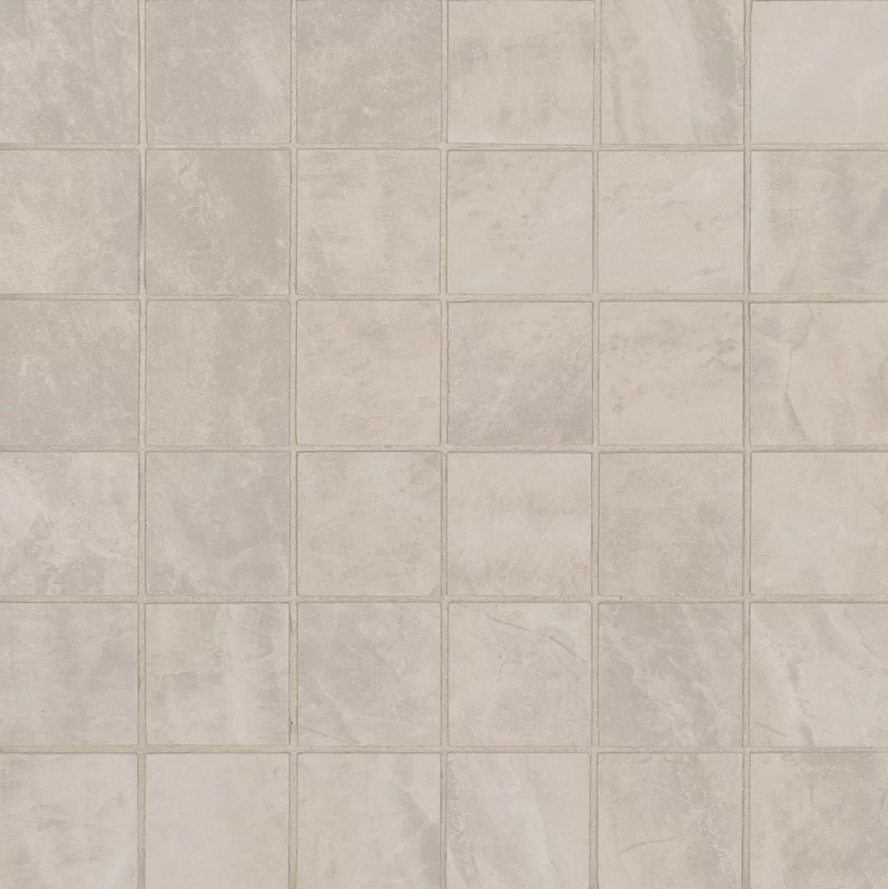 Praia Crema 2X2 Matte Porcelain Mosaic