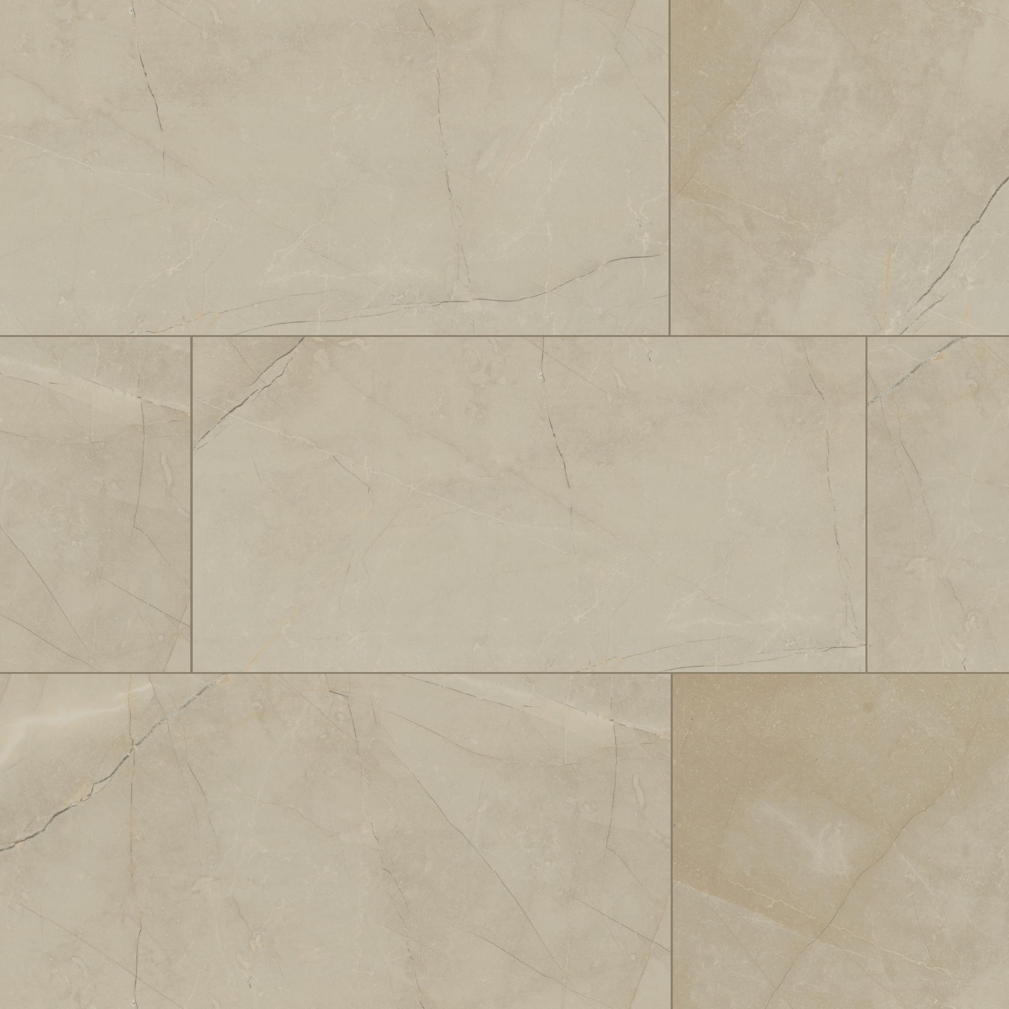 Sande Cream 48x48 Polished Porcelain Floor and Wall Tile