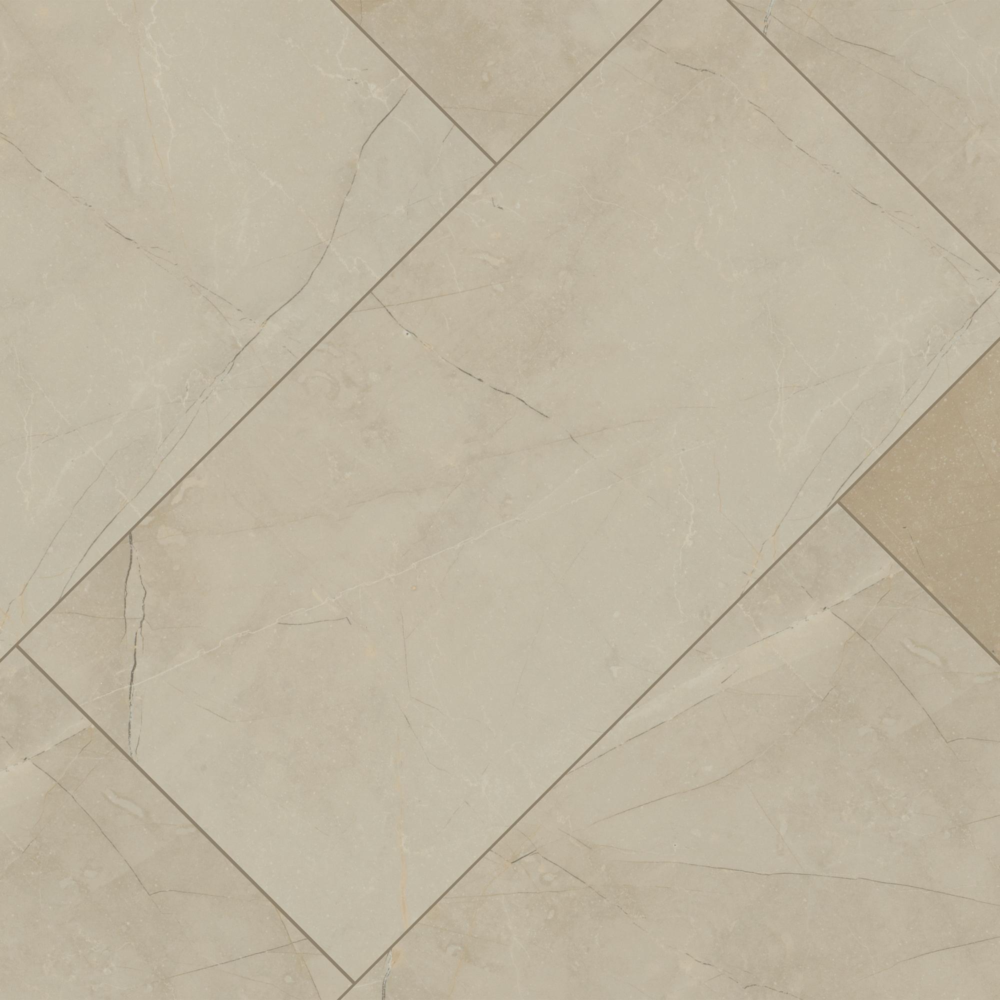 Sande Cream 48x48 Polished Porcelain Floor and Wall Tile