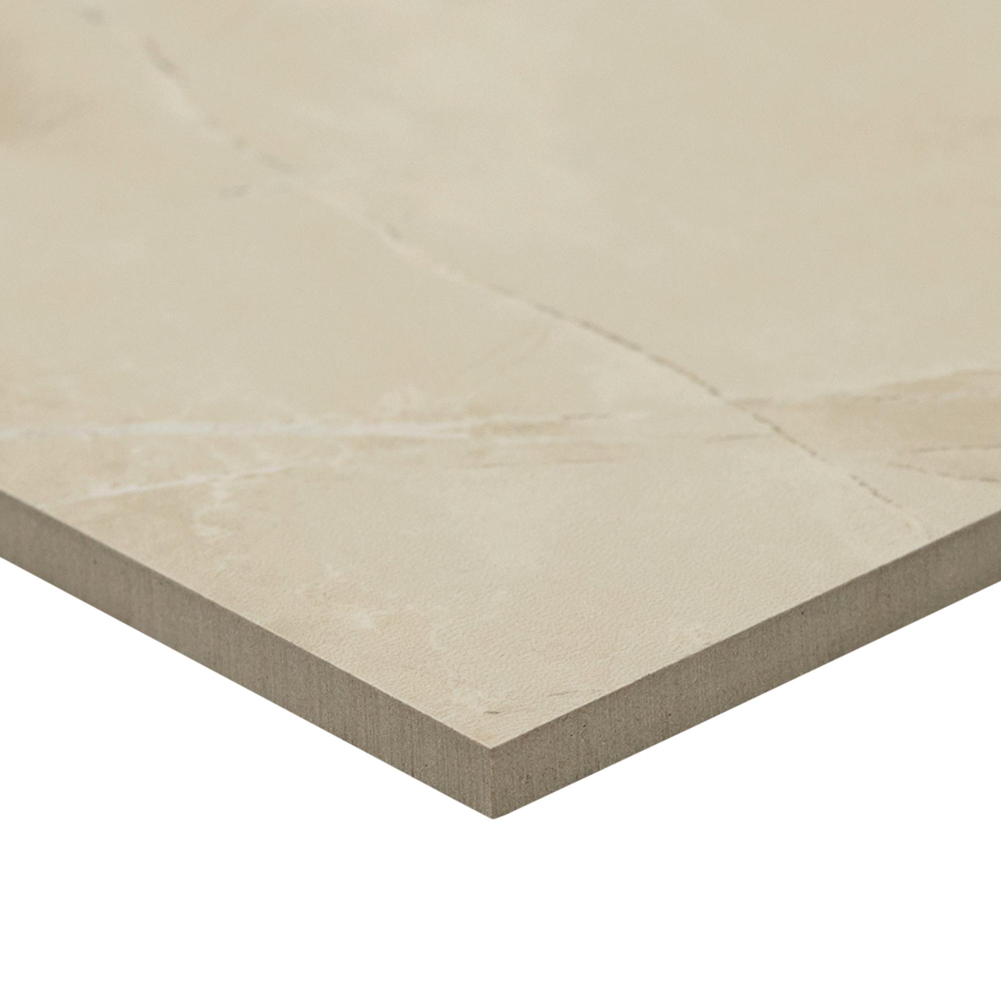 Sande Cream 48x48 Polished Porcelain Floor and Wall Tile