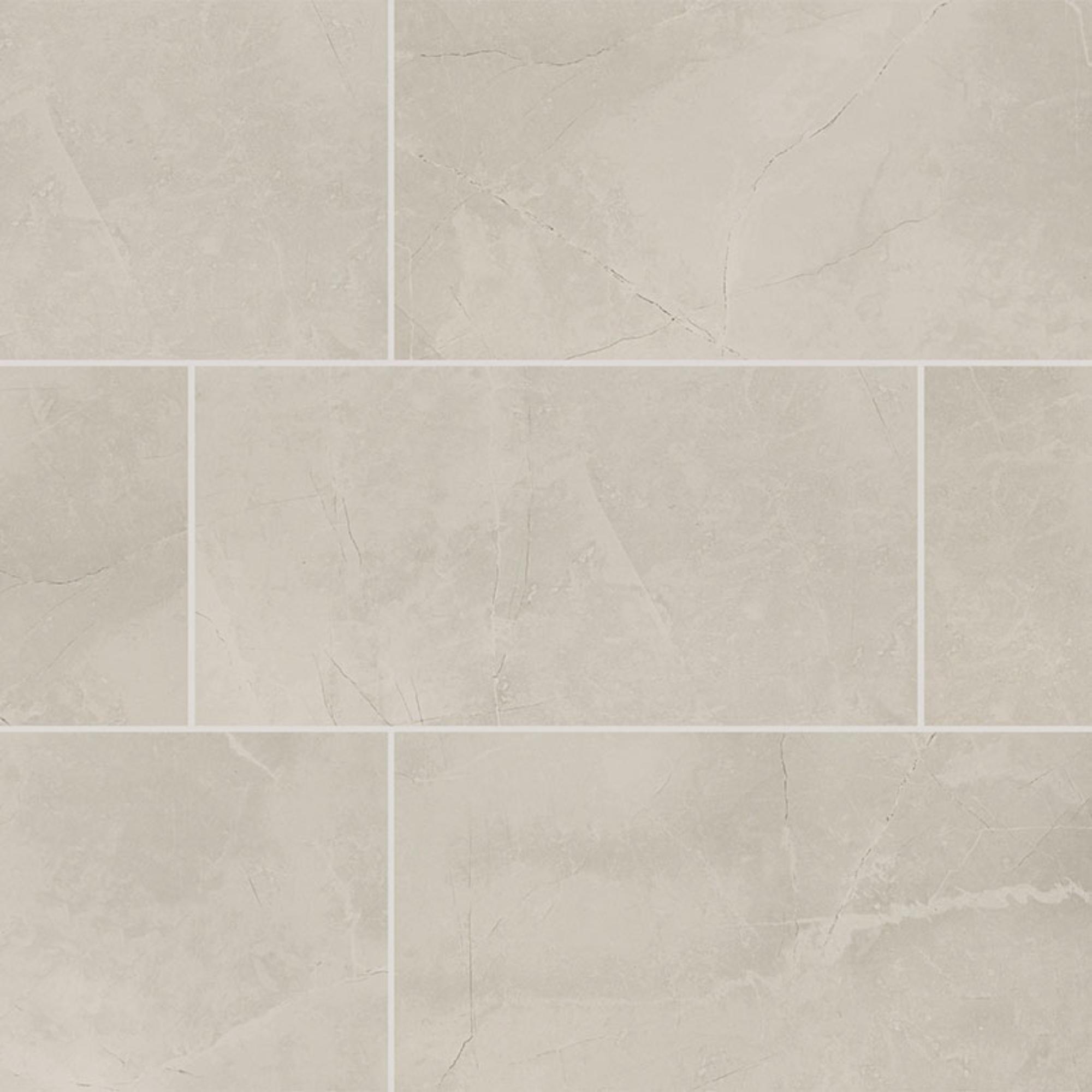 Sande Ivory 48x48 Polished Porcelain Floor and Wall Tile