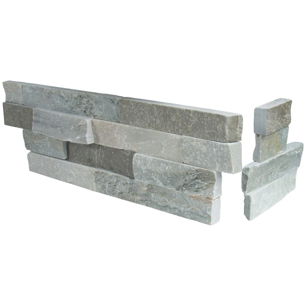 Sierra Blue 6X12X6 Split Face Corner Ledger Panel