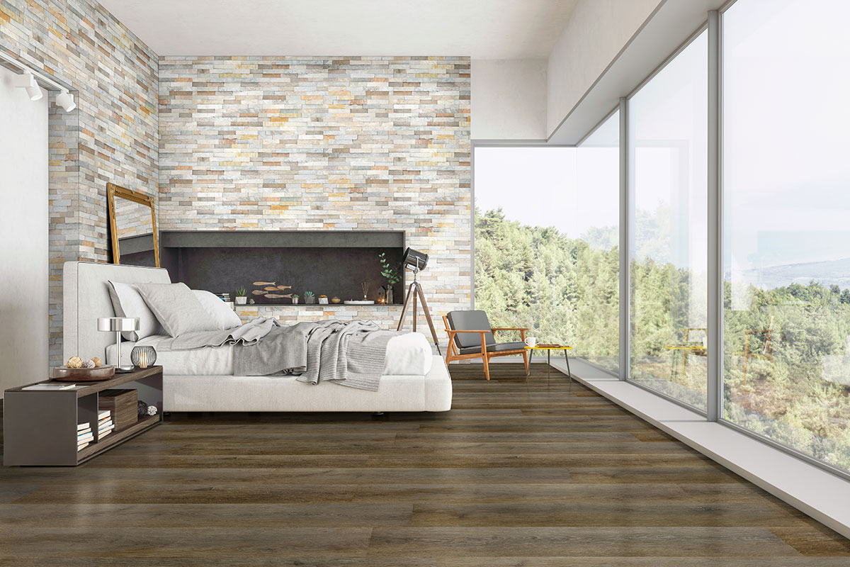 Smithcliffs Delray 1-3/4X94 Hybrid Rigid Core Vinyl Tmolding
