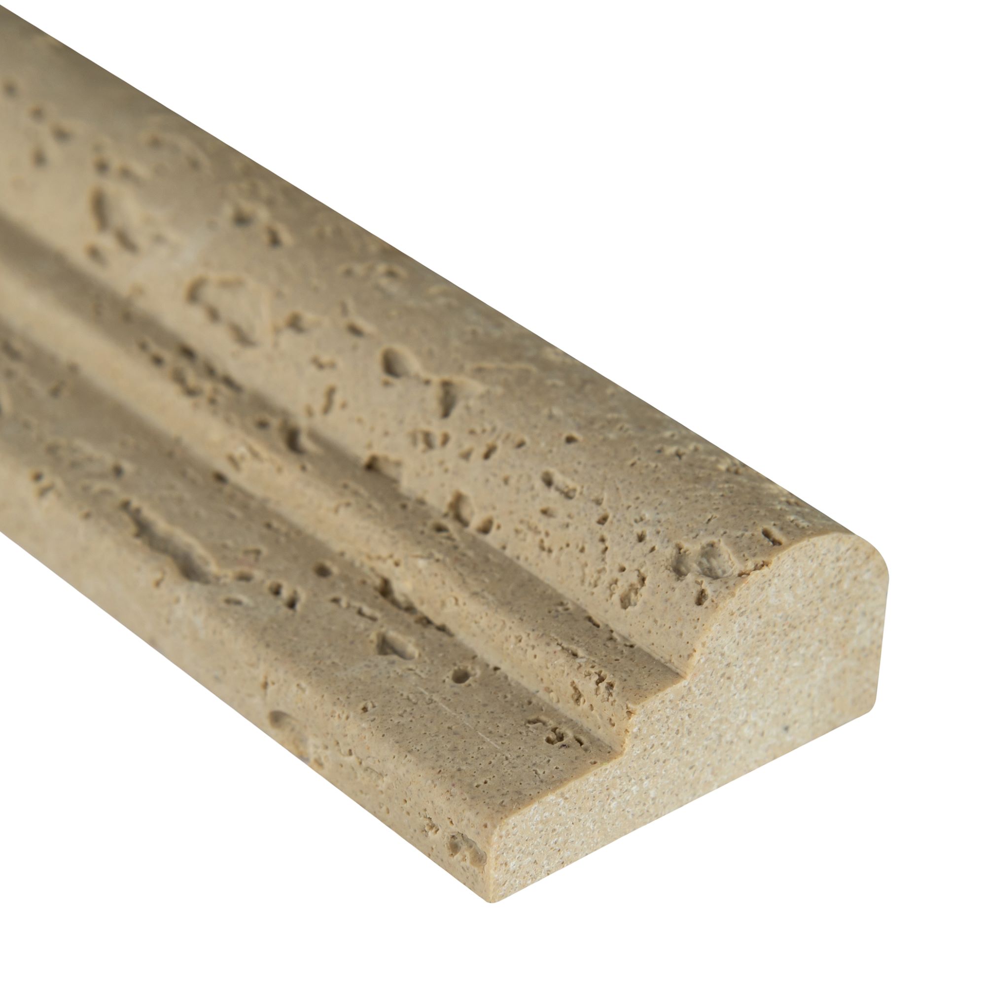 Chiaro 1x2 Honed Engineered Marble Crown Molding