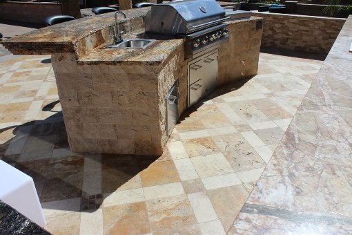 Tuscany Beige 6X12 Split Face Veneer