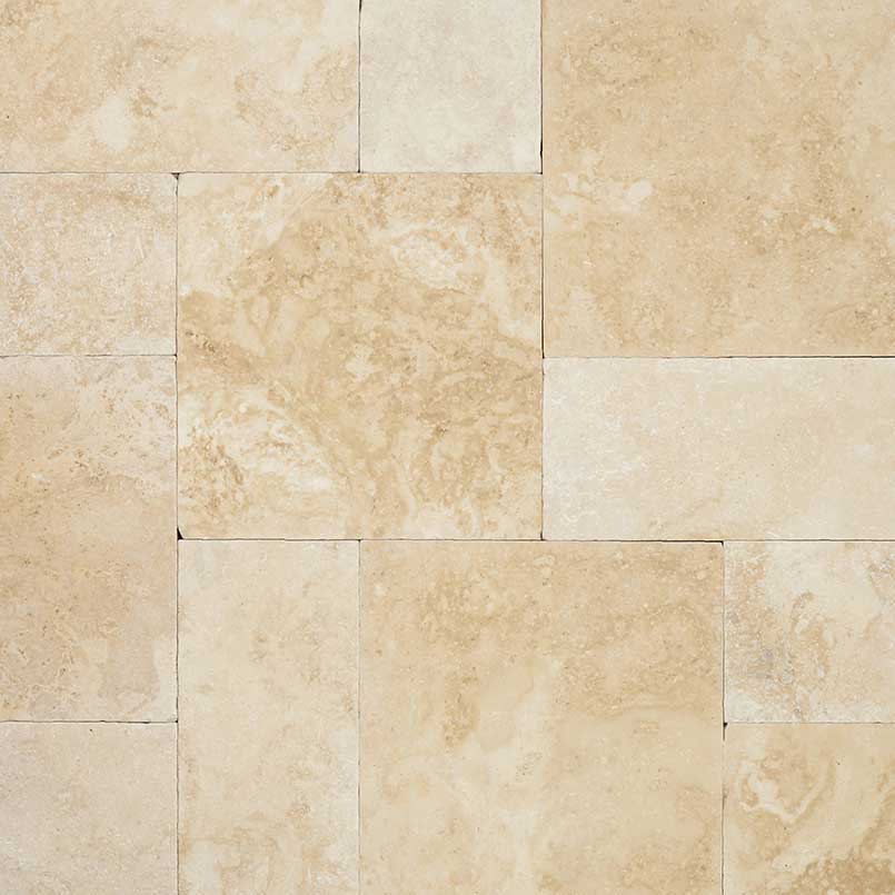 Tuscany Ivory 12x24x3 Honed Travertine Pool Coping