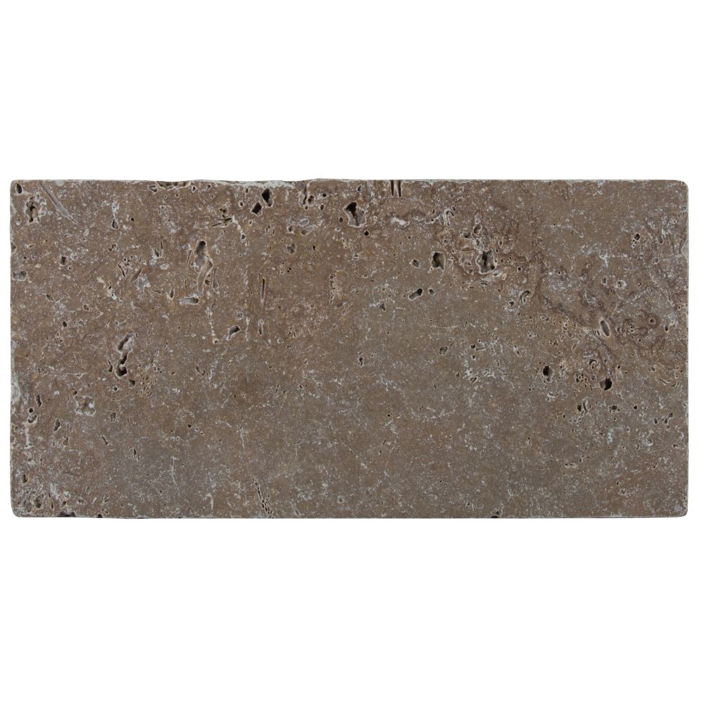 Tuscany Chocolade 8X16 Honed Unfilled Tumbled Paver
