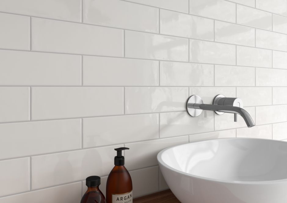Urbano Pure 4x12 Glossy Ceramic Subway Tile