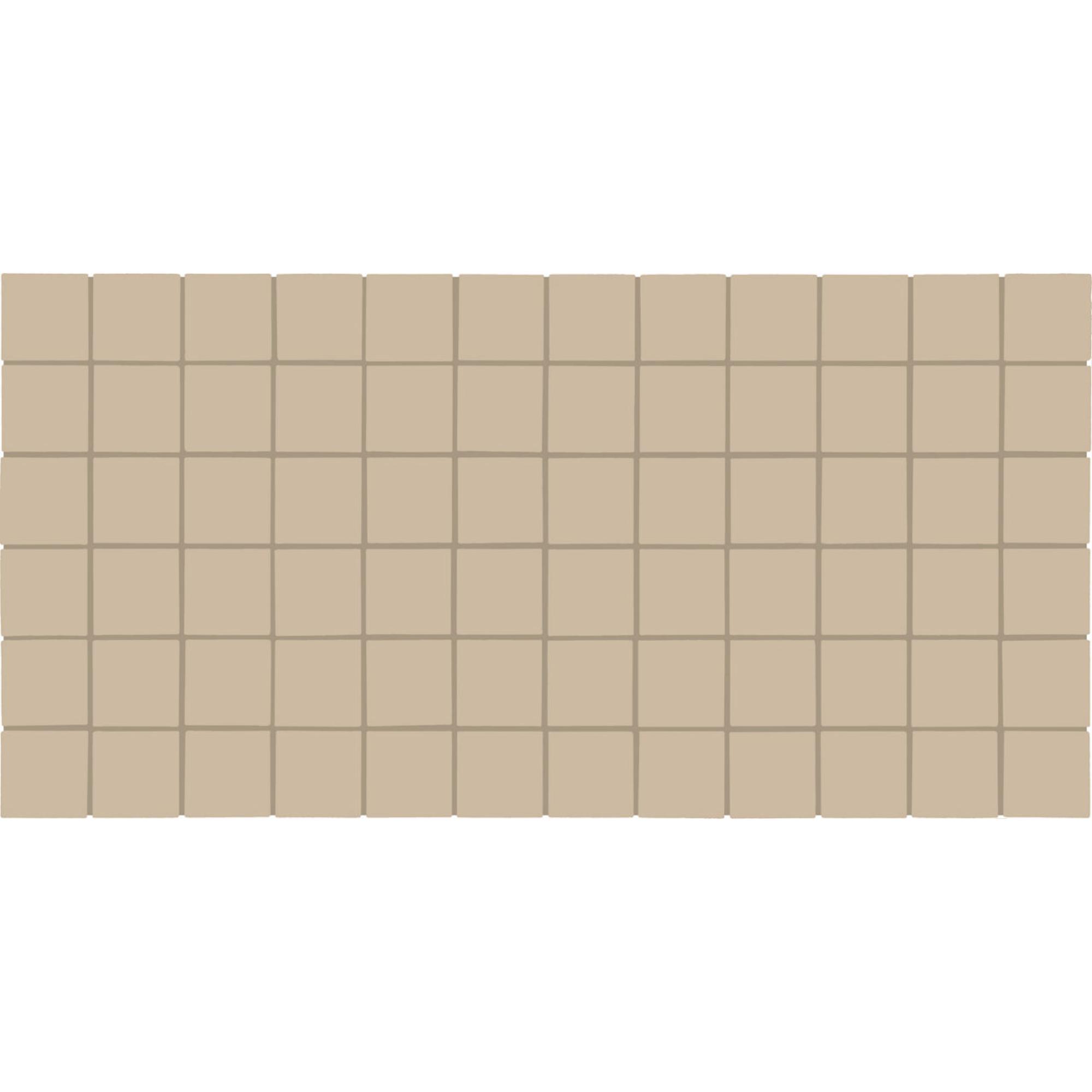 Color Wheel Mosaic Matte Urban Putty Hexagon 1.5 Matte