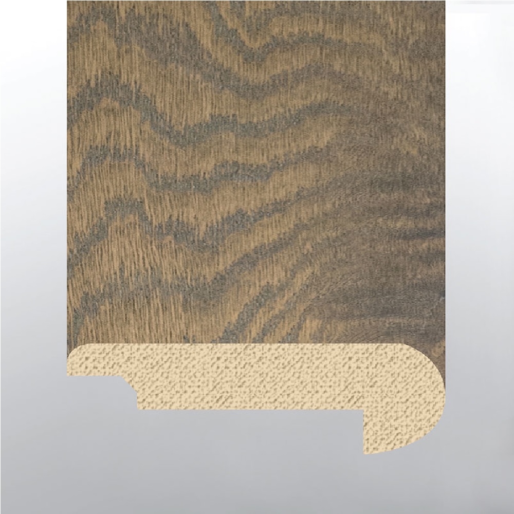 Woodhills Chestnut Heights Oak 2-3/4X78 Waterproof Wood Overlapping Stair Nose