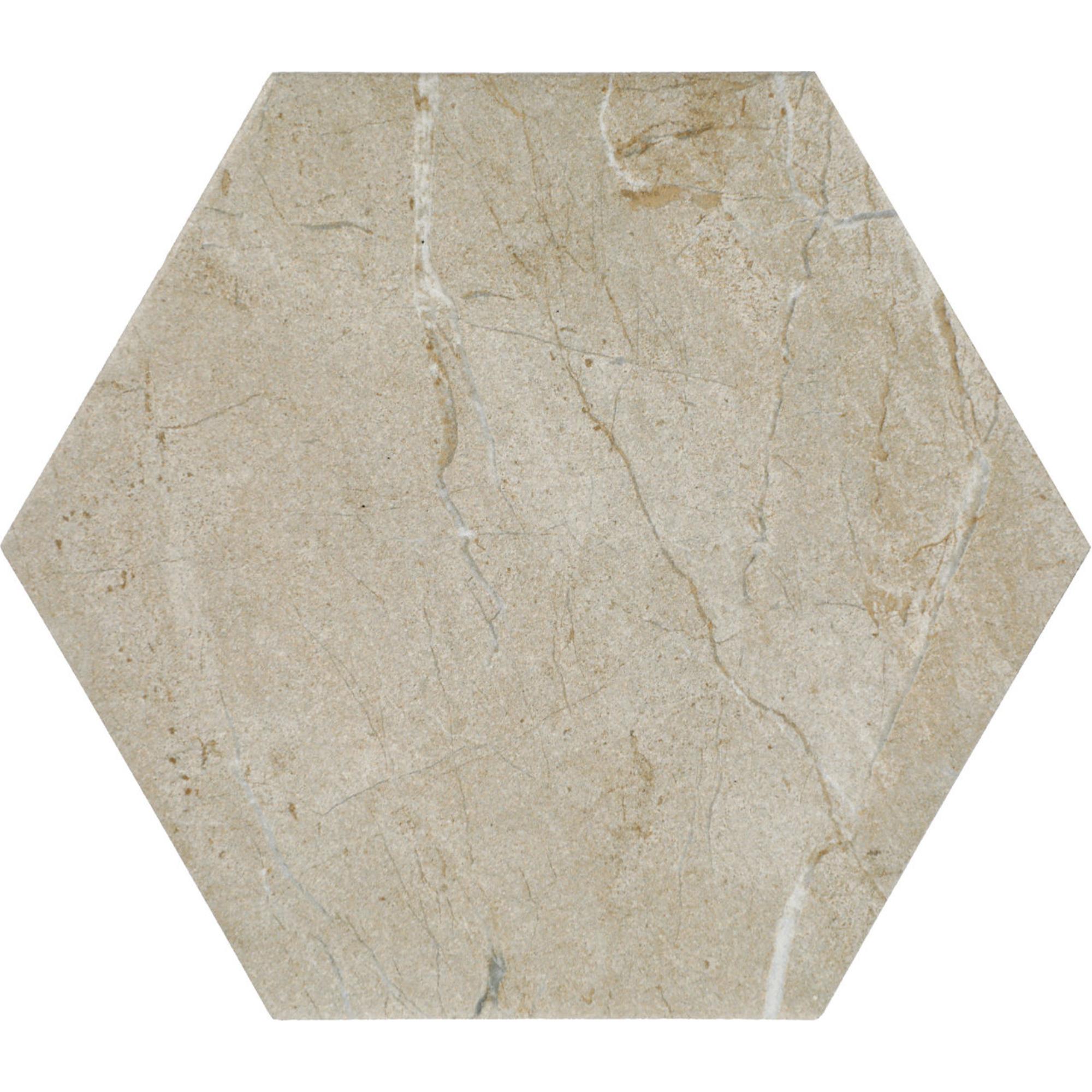 Perpetuo Elegant Beige Hexagon 1.5 Matte